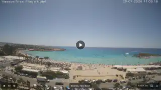 Vorschaubild 28. Juli 2026 08:00 Ayia Napa Zypern - Nissi Beach Panorama