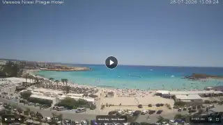 Vorschaubild 28. Juli 2026 10:00 Ayia Napa Zypern - Nissi Beach Panorama