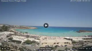 Vorschaubild 28. Juli 2026 11:00 Ayia Napa Zypern - Nissi Beach Panorama
