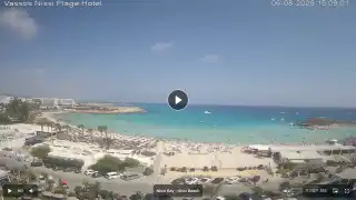 Vorschaubild 6. August 2026 12:00 Ayia Napa Zypern - Nissi Beach Panorama