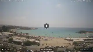 Vorschaubild 7. August 2026 08:00 Ayia Napa Zypern - Nissi Beach Panorama