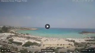 Vorschaubild 7. August 2026 11:00 Ayia Napa Zypern - Nissi Beach Panorama
