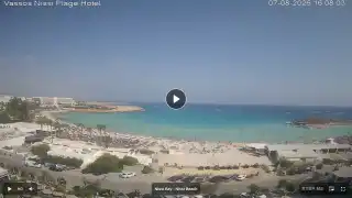 Vorschaubild 7. August 2026 13:00 Ayia Napa Zypern - Nissi Beach Panorama