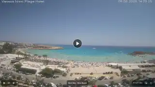 Vorschaubild 9. August 2026 11:00 Ayia Napa Zypern - Nissi Beach Panorama