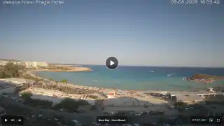 Vorschaubild 9. August 2026 15:00 Ayia Napa Zypern - Nissi Beach Panorama