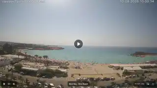 Vorschaubild 10. August 2026 07:00 Ayia Napa Zypern - Nissi Beach Panorama