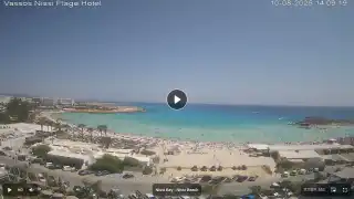 Vorschaubild 10. August 2026 11:00 Ayia Napa Zypern - Nissi Beach Panorama