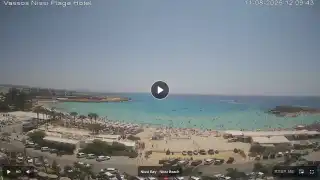 Vorschaubild 11. August 2026 09:00 Ayia Napa Zypern - Nissi Beach Panorama