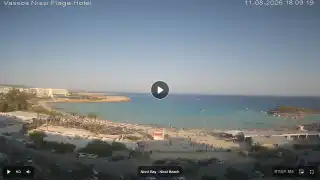 Vorschaubild 11. August 2026 15:00 Ayia Napa Zypern - Nissi Beach Panorama