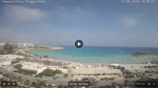 Vorschaubild 12. August 2026 13:00 Ayia Napa Zypern - Nissi Beach Panorama