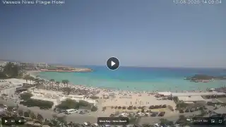 Vorschaubild 13. August 2026 11:00 Ayia Napa Zypern - Nissi Beach Panorama