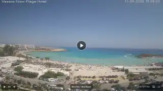 Vorschaubild 13. August 2026 12:00 Ayia Napa Zypern - Nissi Beach Panorama