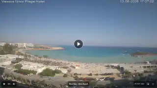 Vorschaubild 13. August 2026 14:00 Ayia Napa Zypern - Nissi Beach Panorama