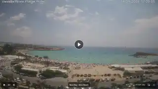 Vorschaubild 14. August 2026 09:00 Ayia Napa Zypern - Nissi Beach Panorama