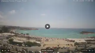Vorschaubild 15. August 2026 08:00 Ayia Napa Zypern - Nissi Beach Panorama