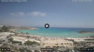 Vorschaubild 15. August 2026 11:00 Ayia Napa Zypern - Nissi Beach Panorama