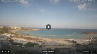 Vorschaubild 15. August 2026 15:00 Ayia Napa Zypern - Nissi Beach Panorama