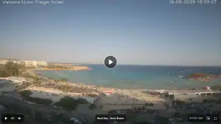 Vorschaubild 16. August 2026 15:00 Ayia Napa Zypern - Nissi Beach Panorama