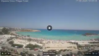 Vorschaubild 17. August 2026 11:00 Ayia Napa Zypern - Nissi Beach Panorama