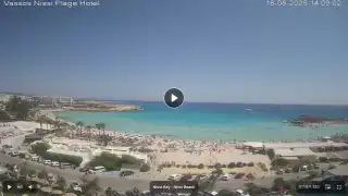Vorschaubild 18. August 2026 11:00 Ayia Napa Zypern - Nissi Beach Panorama