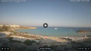 Vorschaubild 19. August 2026 15:00 Ayia Napa Zypern - Nissi Beach Panorama