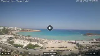 Vorschaubild 20. August 2026 13:00 Ayia Napa Zypern - Nissi Beach Panorama