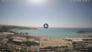 Vorschaubild 22. August 2026 07:00 Ayia Napa Zypern - Nissi Beach Panorama