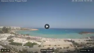Vorschaubild 26. August 2026 13:00 Ayia Napa Zypern - Nissi Beach Panorama