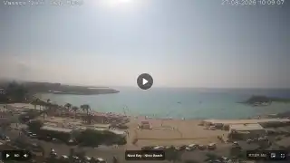 Vorschaubild 27. August 2026 07:00 Ayia Napa Zypern - Nissi Beach Panorama