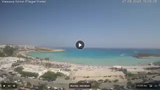 Vorschaubild 27. August 2026 12:00 Ayia Napa Zypern - Nissi Beach Panorama