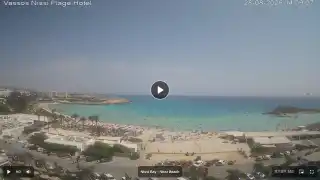 Vorschaubild 28. August 2026 11:00 Ayia Napa Zypern - Nissi Beach Panorama