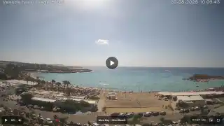Vorschaubild 30. August 2026 07:00 Ayia Napa Zypern - Nissi Beach Panorama