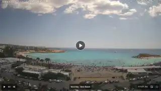 Vorschaubild 30. August 2026 09:00 Ayia Napa Zypern - Nissi Beach Panorama