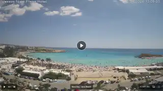 Vorschaubild 30. August 2026 10:00 Ayia Napa Zypern - Nissi Beach Panorama