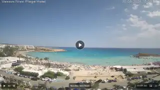 Vorschaubild 30. August 2026 12:00 Ayia Napa Zypern - Nissi Beach Panorama