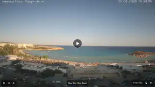 Vorschaubild 30. August 2026 15:00 Ayia Napa Zypern - Nissi Beach Panorama
