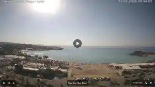 Vorschaubild 31. August 2026 06:00 Ayia Napa Zypern - Nissi Beach Panorama