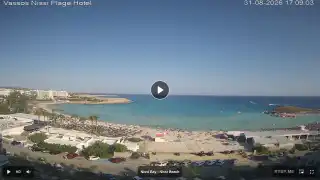 Vorschaubild 31. August 2026 14:00 Ayia Napa Zypern - Nissi Beach Panorama