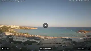 Vorschaubild 31. August 2026 15:00 Ayia Napa Zypern - Nissi Beach Panorama