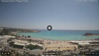 Vorschaubild 2. September 2026 09:00 Ayia Napa Zypern - Nissi Beach Panorama