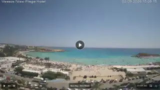 Vorschaubild 2. September 2026 10:00 Ayia Napa Zypern - Nissi Beach Panorama