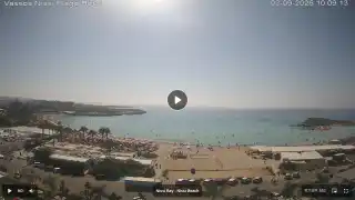 Vorschaubild 3. September 2026 07:00 Ayia Napa Zypern - Nissi Beach Panorama