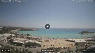 Vorschaubild 3. September 2026 09:00 Ayia Napa Zypern - Nissi Beach Panorama