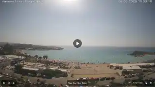 Vorschaubild 6. September 2026 07:00 Ayia Napa Zypern - Nissi Beach Panorama