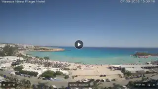Vorschaubild 7. September 2026 12:00 Ayia Napa Zypern - Nissi Beach Panorama