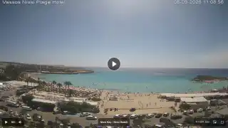 Vorschaubild 8. September 2026 08:00 Ayia Napa Zypern - Nissi Beach Panorama