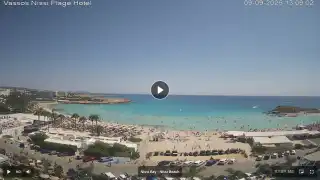 Vorschaubild 9. September 2026 10:00 Ayia Napa Zypern - Nissi Beach Panorama