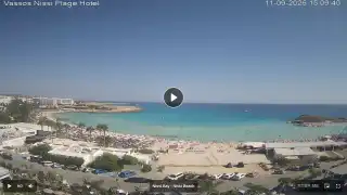 Vorschaubild 11. September 2026 12:00 Ayia Napa Zypern - Nissi Beach Panorama