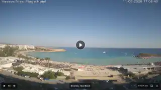 Vorschaubild 11. September 2026 14:00 Ayia Napa Zypern - Nissi Beach Panorama