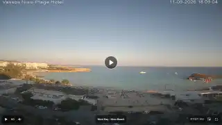 Vorschaubild 11. September 2026 15:00 Ayia Napa Zypern - Nissi Beach Panorama